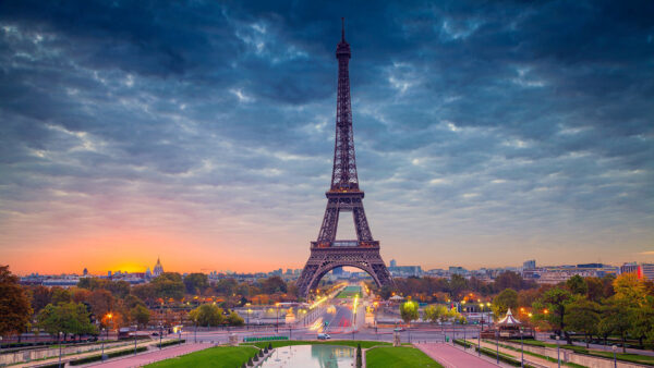Wallpaper During, Paris, Travel, Tower, Morning, Eiffel, Desktop, Early