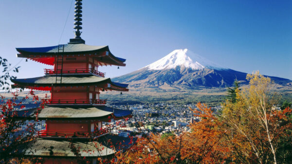 Wallpaper Mount, Japanese, Desktop, View, Fuji, Landscape