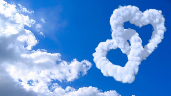 Wallpaper Symbol, Cloudy, Heart, Desktop, Sky