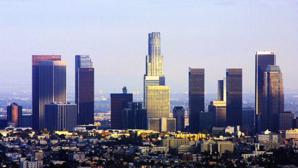 Wallpaper Angeles, Rising, Buildings, City, Los, High, Desktop, Dodgers, With