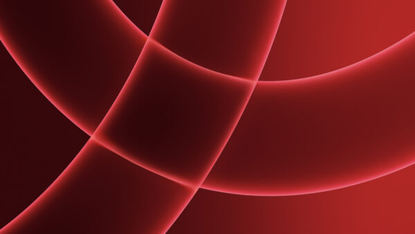 Wallpaper Inc., Abstract, Pipe, Apple, Lines, Abstraction, Red