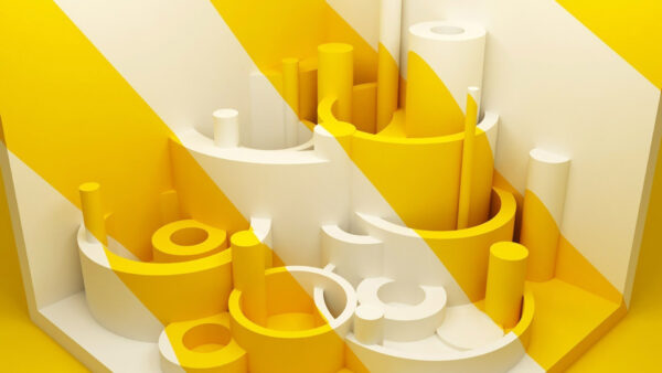 Wallpaper Desktop, Work, Yellow, And, White, Art