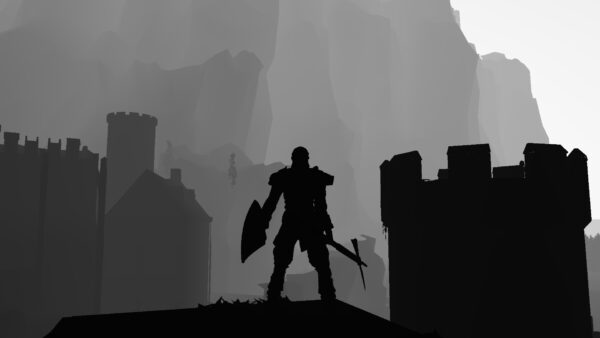 Wallpaper Image, With, Sword, Desktop, And, Souls, Dark, Games, Armor, Shield