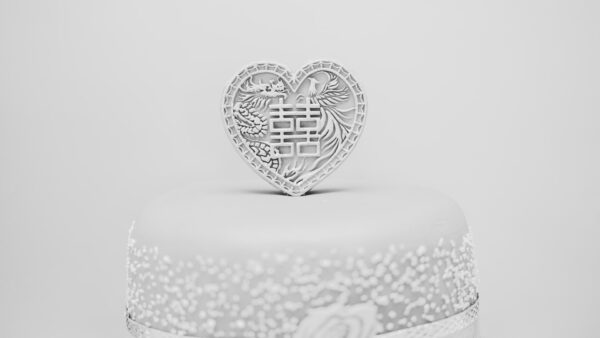 Wallpaper Ice, Love, Symbol, With, Cake, Heart, White