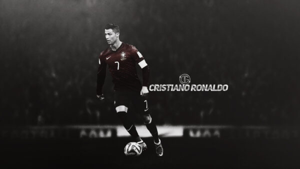 Wallpaper Black, Cristiano, Photo, Ronaldo, White, And