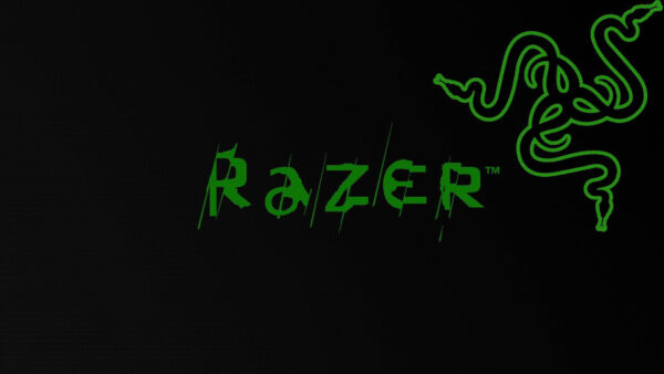 Wallpaper Desktop, With, Razer, Background, Word, Black, Logo