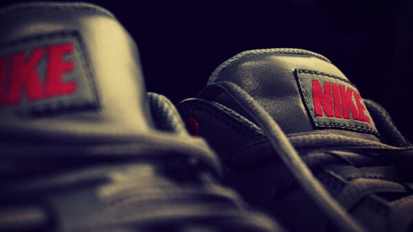 Wallpaper Nike, View, Desktop, Black, Shoe, Closeup