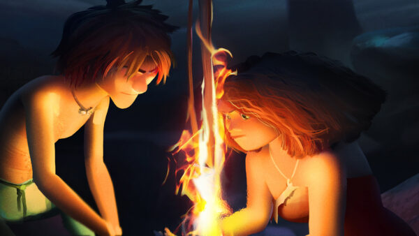 Wallpaper Guy, Croods, New, Age, The, Fire, Eep