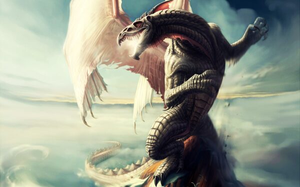 Wallpaper Dragon, Amaing