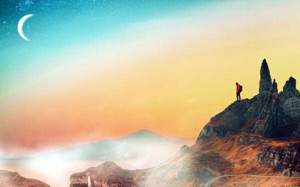 Wallpaper Landscape, Mountain