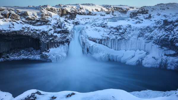 Wallpaper 4k, Cool, Desktop, Pc, Waterfalls, Images, Background, Water, Iceland, Mountains, Aldeyarfoss