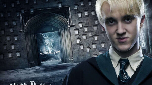 Wallpaper Background, WALL, Desktop, Malfoy, Dress, Blue, Wearing, Draco