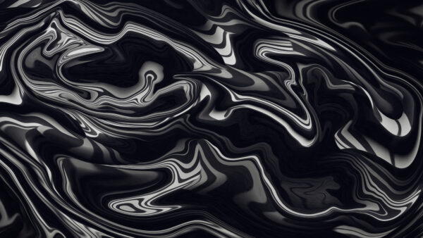 Wallpaper Liquid, Black, Abstract, Color