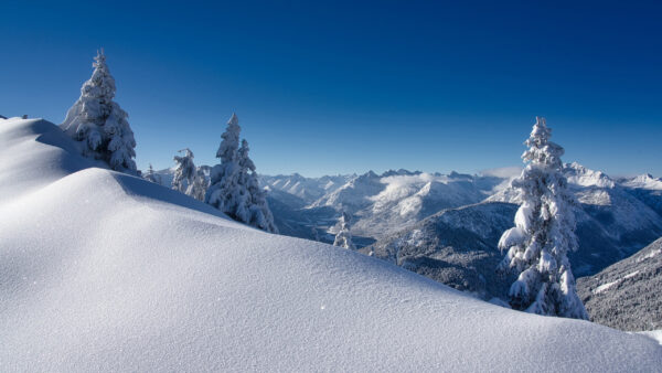 Wallpaper Austria, Nature, Alps, Snow, Winter, Mountain, Landscape