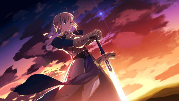 Wallpaper Stay, Saber, Night, Fate