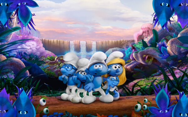 Wallpaper Village, The, Lost, Smurfs