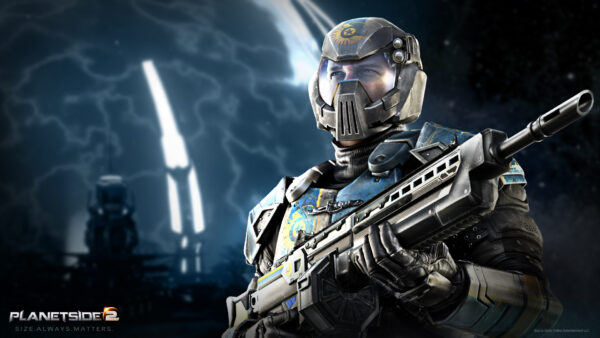 Wallpaper Assault, PlanetSide, Light