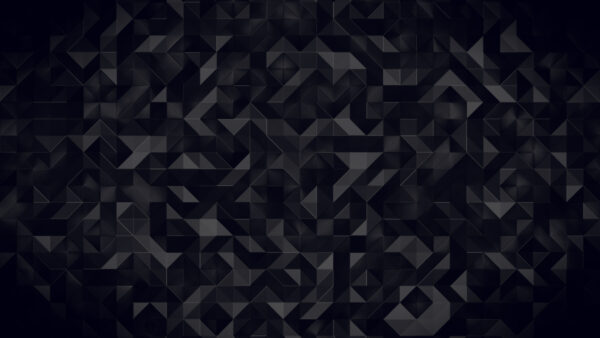 Wallpaper Black, Triangles