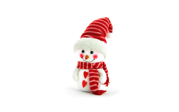 Wallpaper Snowman, Outfit, Christmas