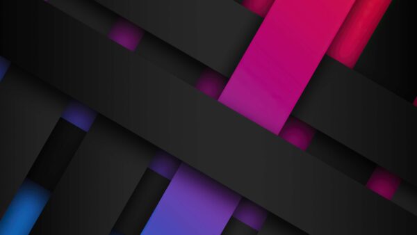 Wallpaper Abstract, Pink, Purple, Black, Lines, Mobile, Desktop