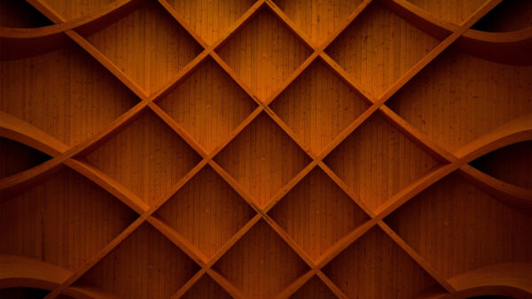 Wallpaper Shape, Design, Brown, Abstract, Square