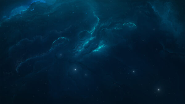 Wallpaper Space, Desktop, Stars, Mobile, Blue, Nebula