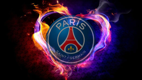 Wallpaper Saint, Logo, Fiery, PSG, Paris, Germain, Colorful, Background