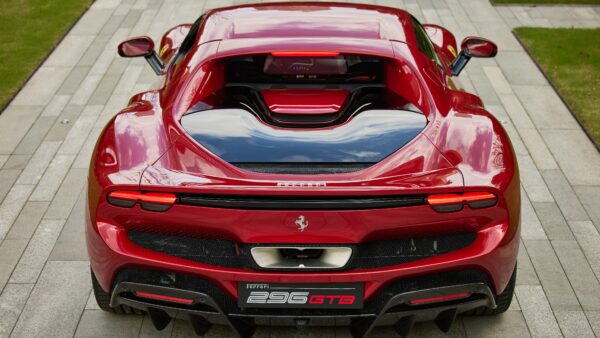 Wallpaper Ferrari, 296, Cars, GTB, 2022