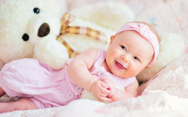 Wallpaper Baby, Cute, Bear, Teddy