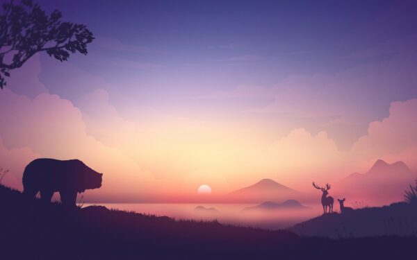 Wallpaper Sunrise