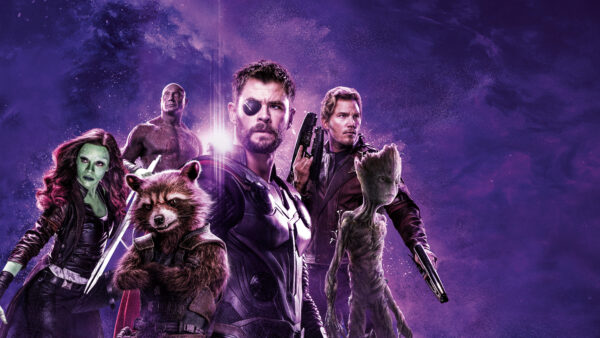 Wallpaper Endgame, Thor, Avengers, Team