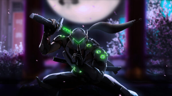 Wallpaper Genji, Overwatch