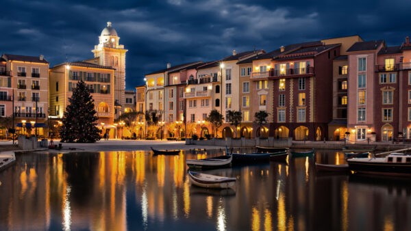 Wallpaper Building, Hotel, Travel, Boat, Orlando, USA