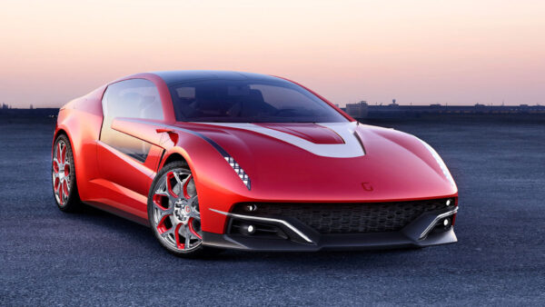 Wallpaper Car, Red, Concept, Sport, Cars, Brivido, Italdesign