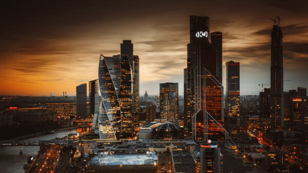 Wallpaper Building, City, Skyscraper, Travel, Moscow, Russia