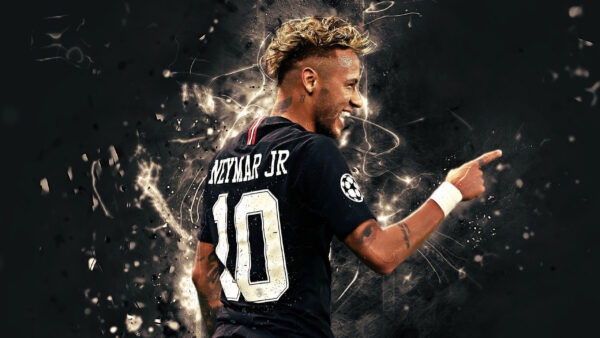 Wallpaper Backside, Neymar, Dress, Wearing, Black