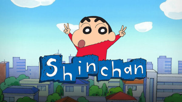 Wallpaper Background, Red, Dress, Sky, Shinchan, Wearing, Blue