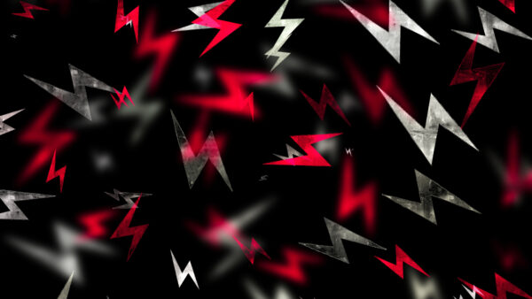 Wallpaper Lightning, Mobile, Abstraction, Red, Art, Background, Desktop, Black, Abstract, Effect, White