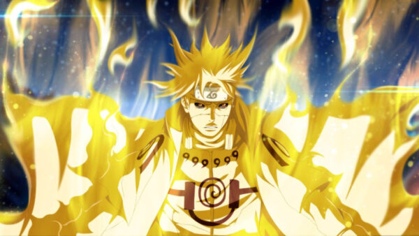 Wallpaper Fire, Namikaze, Naruto, Minato, Background