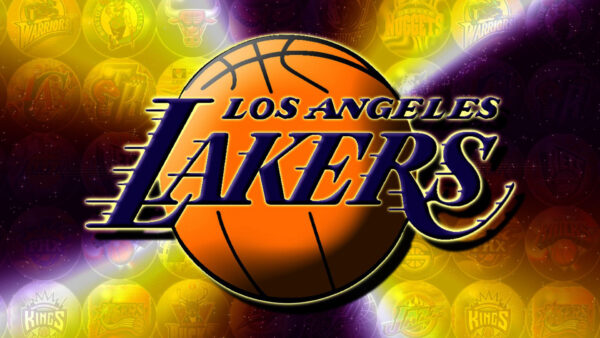 Wallpaper Logo, Background, Los, Angeles, Lakers, Yellow, Purple