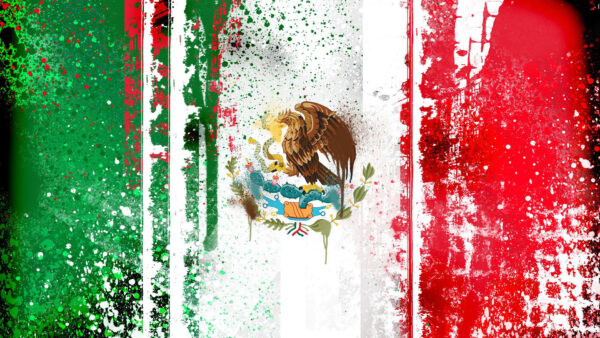 Wallpaper Flag, Mexican, Desktop