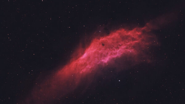 Wallpaper Nebula, Sky, California, Space, Red, Stars, Black, Light
