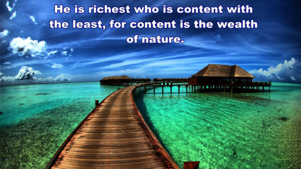 Wallpaper Who, Wealth, For, Nature, Inspirational, With, Richest, The, Content, Desktop, Least