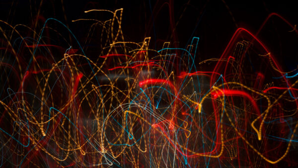 Wallpaper Colorful, Mobile, Abstraction, Threads, Desktop, Abstract, Lines, Freezelight