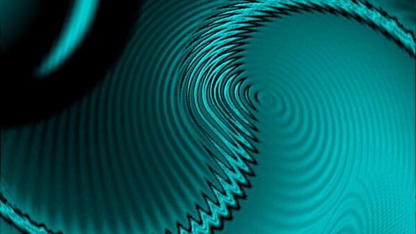 Wallpaper Lines, Swirl, Teal, Art