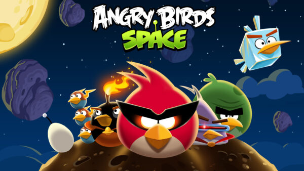 Wallpaper Birds, Angry, Space, Game