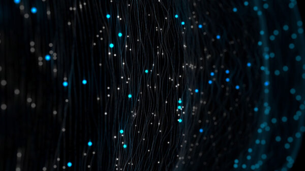 Wallpaper Mobile, Glitter, Black, Desktop, Bokeh, Blue, Glare