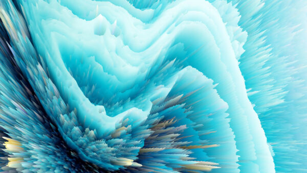Wallpaper Desktop, Blue, Splash, Abstract, Powder