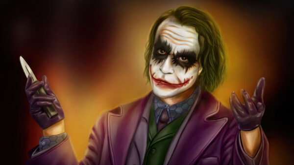Wallpaper Joker, Comics