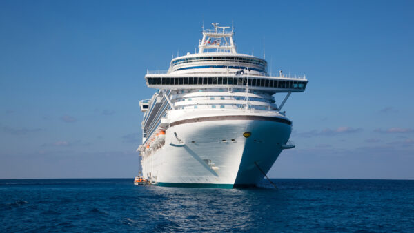 Wallpaper Cruise, Ship, Desktop, Blue, View, Sky, White, Front, Sea, Under